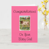 Carte Congratulations (Fleur jaune)