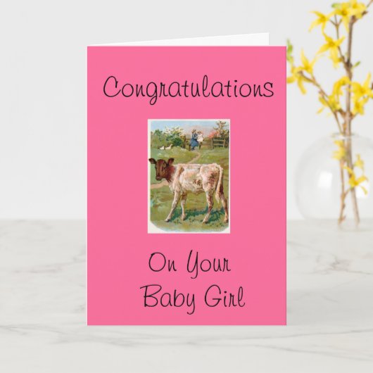 Carte Congratulations (Fleur jaune)