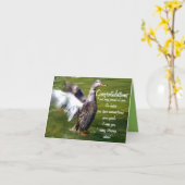 Carte Congratulations_ (Fleur jaune)