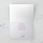 Carte Congratulations (Intérieur)