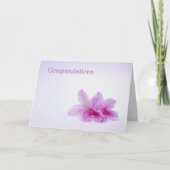 Carte Congratulations (Devant)