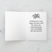 Carte Congratulations (Intérieur)