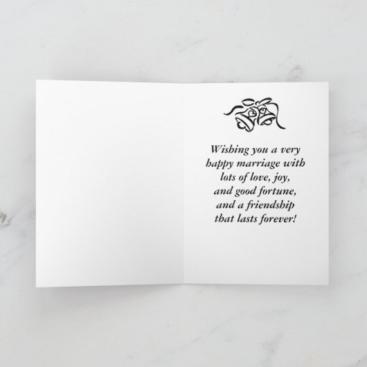 Carte Congratulations (Intérieur)