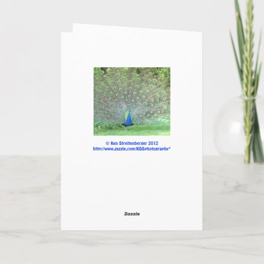 Carte congratulations, (Dos)