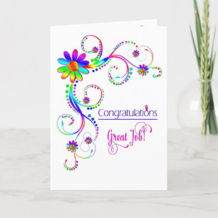 Carte Congratulations, Abstract