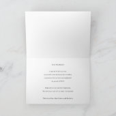 Carte Congratulations Graduate Minimal Graduation (Intérieur)