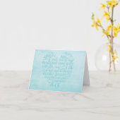 Carte Congratulations Heart Wedding (Fleur jaune)