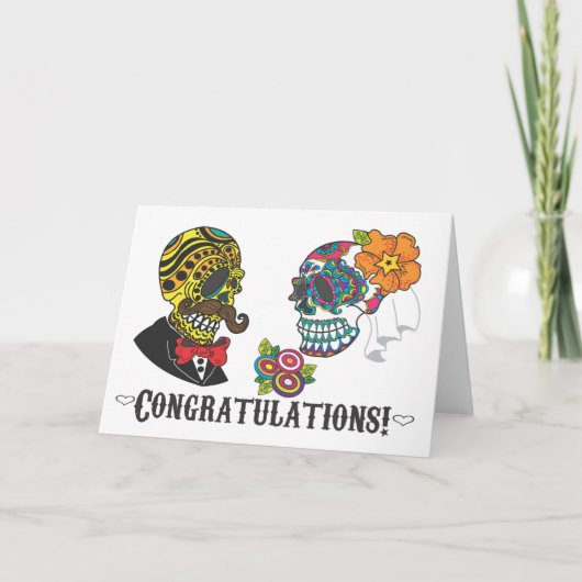 Carte Congratulations! Just Married Card (Devant)