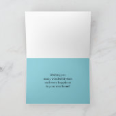 Carte Congratulations New Beach House Ocean Waves (Intérieur)