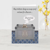 Carte Congratulations on new job as an architect (Fleur jaune)
