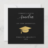 Carte congratulations on your graduation card (Devant)