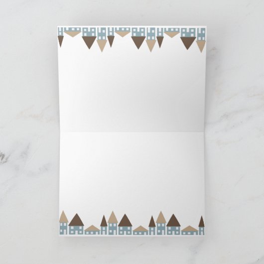 Carte Congratulations on your new home (Intérieur)