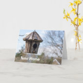 Carte Congratulations on your new home greeting card (Fleur jaune)