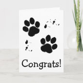Carte Congratulations on Your Rescue Dog (Devant)