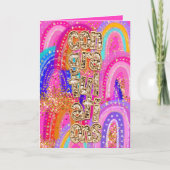 Carte Congratulations Sequin (Devant)