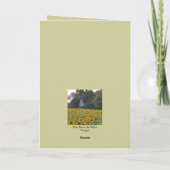 Carte Congratulations sur le nouveau bébé ! (Dos)