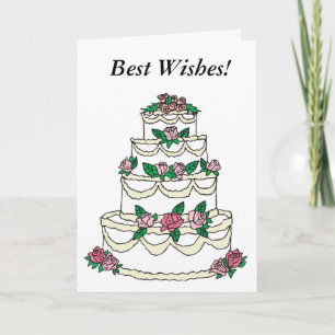 Carte Congratulations Wedding Best Wishes