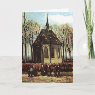 Carte Congrégation à Church, Nuenen par Vincent van Gogh