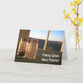 Carte Congrès de New Home (Fleur jaune)