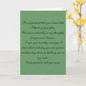 Carte Conjoint absent à l'étranger dans les militaires (Fleur jaune)