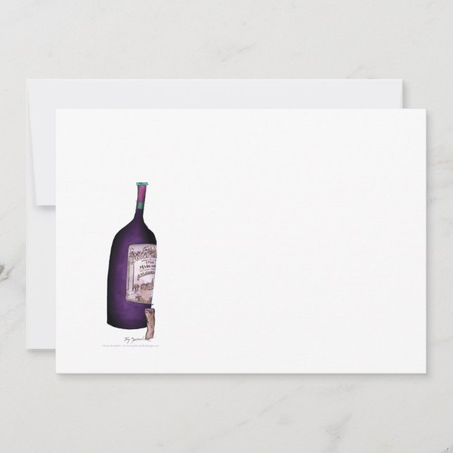 Carte connaisseur du vin, tony fernandes (Devant)