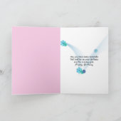 Carte Conne de bonbons de coton d'anniversaire (Intérieur)