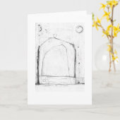 Carte Connecté par calme. (Fleur jaune)