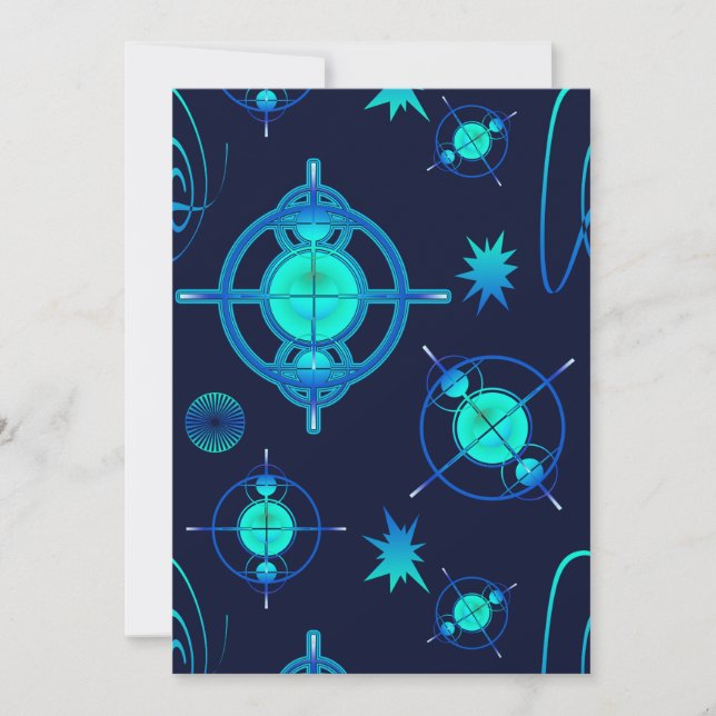 Carte Connected Minds Pattern (Devant)