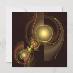 Carte Connexion intime Art Abstrait