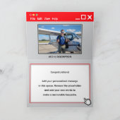 Carte Connexion Pilote Privé Félicitations (Intérieur)