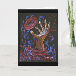 Carte Conscience 3 de douleur de drépanocyte