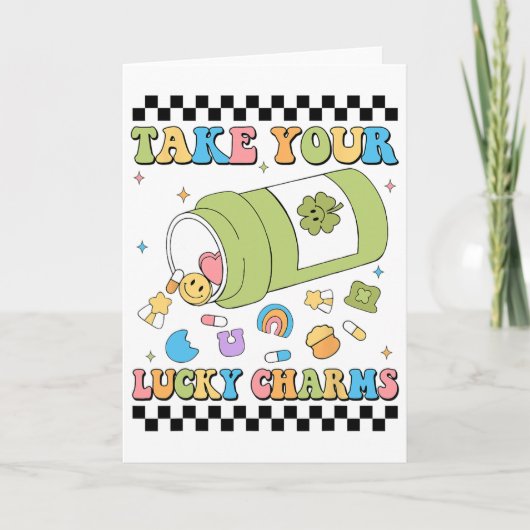 Carte Conscience mentale Prenez vos pilules de porte-bon (Devant)