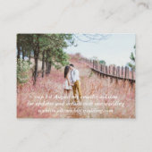 Carte Conseil 100 x Changement de date Remise à plus tard inclua (Dos)