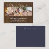 Carte Conseil 20 Mariage PHOTO Budget Qualité Invite PETITES (Devant / Derrière)