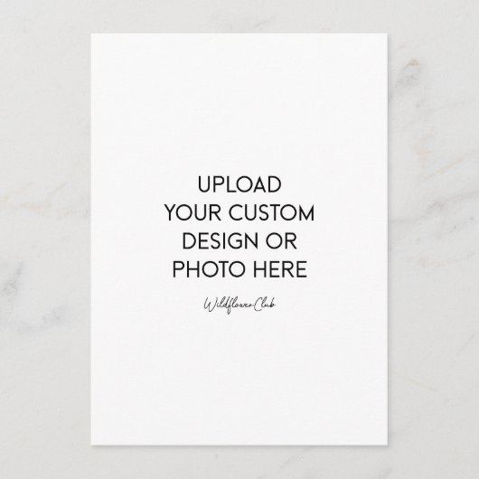 Carte Conseil 4,5" x 6,25" (Devant)