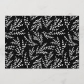 Carte Conseil Adivce de calligraphie noire pour l'épouse d'être (Dos)