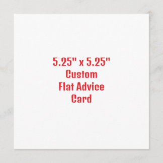Carte Conseil Ajoutez Votre Propre Design Plat