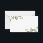 Carte Conseil Aquarelle Eucalyptus Mariage Conseils et souhaits<br><div class="desc">Célébrez votre journée spéciale avec ces conseils et cartes de voeux magnifiquement mariages,  décorés avec de l'eau douce eucalyptus sur un arrière - plan blanc. Parfait pour mariage,  baby shower,  fête d'anniversaire,  douche nuptiale,  fête de bachelorette et toutes les occasions spéciales.</div>