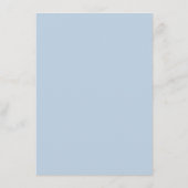 Carte Conseil Aquarelle rose florale Mariage botanique (Dos)