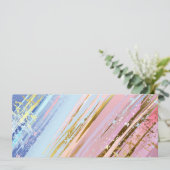 Carte Conseil Arrière - plan rose texturé (Debout devant)