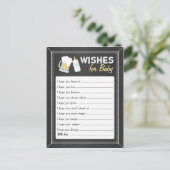 Carte Conseil "Baby is Brewing" Voeux (Debout devant)