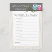 Carte Conseil Baby shower Game Wings (Devant)