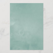 Carte Conseil Baby shower hydrocoloré Succulents (Dos)