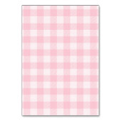 Carte conseil Baby shower rose pour maman (Dos)