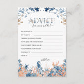 Carte Conseil Baby shower sous-marin aquarelle (Devant)