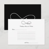 Carte Conseil Black Love Infinity Mariages Wives & Advice Cards (Devant / Derrière)
