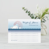 Carte Conseil Blancs mignonnes Paroles de famille de conseils Ca (Debout devant)