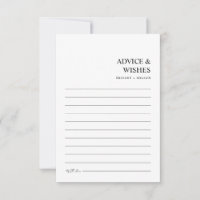 Chic moderne minimaliste Mariage bien désiré et