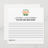 CARTE CONSEIL CLIENT SIMPLE CONTEMPORAIN PROPRE BLANC MODE (Devant / Derrière)