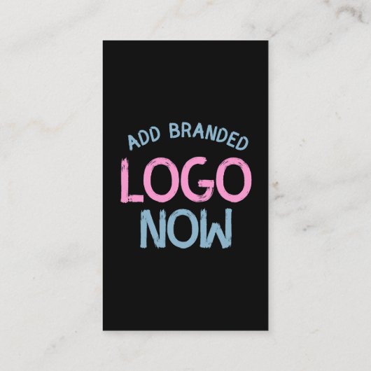 CARTE CONSEIL CLIENT SIMPLE CONTEMPORAIN PROPRE NOIR MODE (Dos)